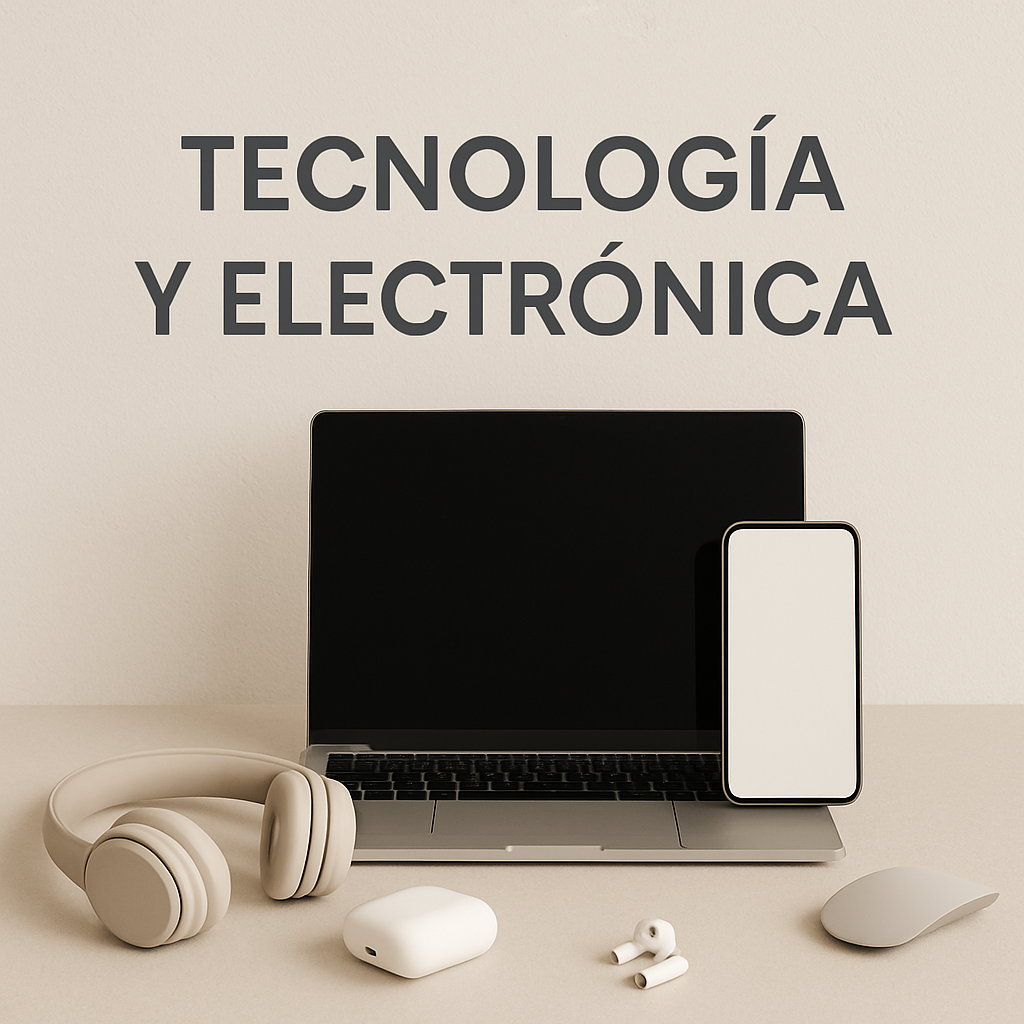 Tecnología y electrónica.